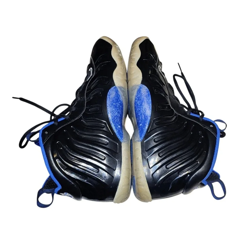 🔥 Nike Little Posite One GS  Space Jam  Color  Black/Blue  Size 7 Youth 2018 🔥